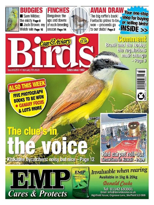Title details for Cage & Aviary Birds by Kelsey Publishing Ltd - Available